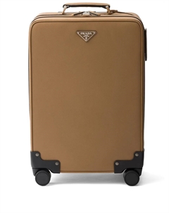 Портфель с логотипом, коричневый Prada