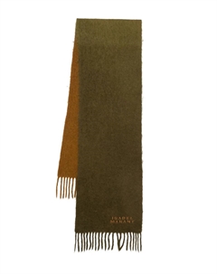 Шарф Firna с бахромой, коричневый Isabel marant