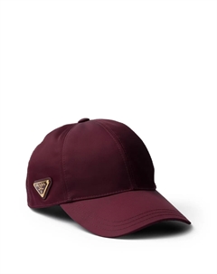 Бейсболка с логотипом, красный Prada