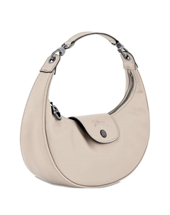 Сумка через плечо Le Pilage из изогнутой кожи, розовый Longchamp