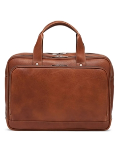 Портфель на молнии, коричневый Brunello cucinelli