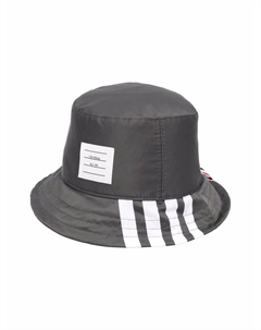 Панама с полосками 4-Bar, серый Thom browne