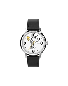 Наручные часы Marlin Snoopy 38 мм из коллаборации с Peanuts, белый Timex