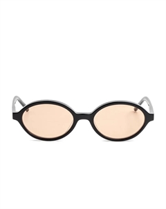 Солнцезащитные очки Bless в овальной оправе, черный Kaleos