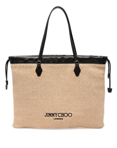 Большая сумка с кулиской, нейтральный Jimmy choo