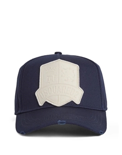 Бейсболка с аппликацией, синий Dsquared2