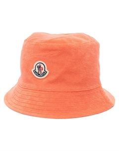 Двусторонняя панама с нашивкой-логотипом, оранжевый Moncler