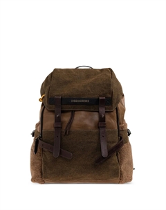 Рюкзак Canadian из канваса, коричневый Dsquared2