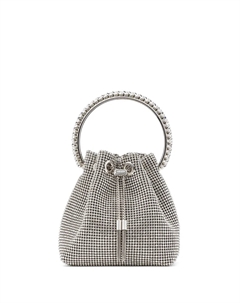 Сумка Bon Bon с ручкой-браслетом, металлик Jimmy choo