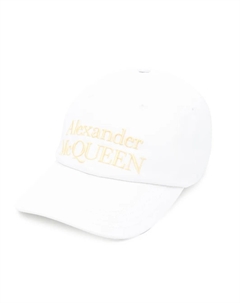 Кепка с вышитым логотипом, белый Alexander mcqueen