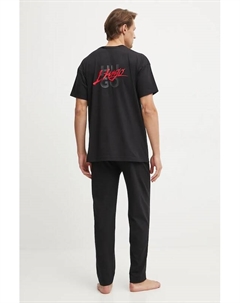 Хлопковая пижама, черный Hugo