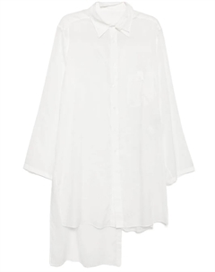 Полупрозрачная рубашка, белый Yohji yamamoto