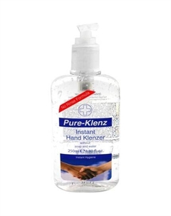 Дезинфицирующее средство для рук 250 мл Pure klenz