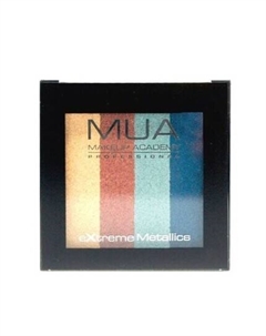 Mua Show Stopper Shimmer Металлические тени для век Quad 5,9G Mua make up academy