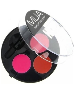 Губная помада Mua Trio Palette Scarlet Mua make up academy