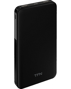 Внешний аккумулятор Slim Duo 10000mAh Black Tfn