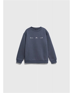 Свитшот с принтом для мальчиков, Синий Ostin