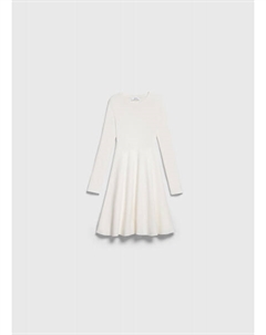 Вязаное платье для девочек, Бежевый Ostin