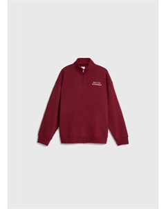 Свитшот с воротником-стойкой для девочек, Фиолетовый Ostin