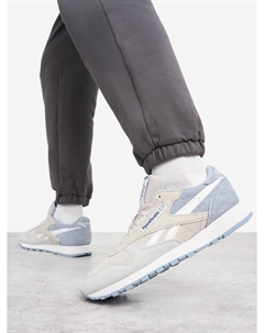 Кроссовки женские Classic Leather, Бежевый Reebok