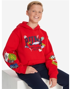 Худи для мальчиков Basketball Hooperhotline, Красный Puma