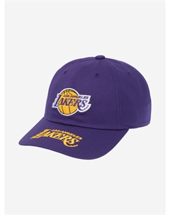 Бейсболка MITCHELL NESS HD9369-LALPURP Los Angeles Lakers NBA (фиолетовый), Фиолетовый Mitchell and ness