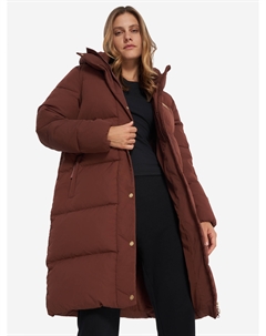 Пальто пуховое женское, Коричневый Fila
