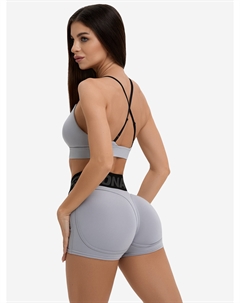 Шорты женские Extra Sex Shorts Light Gray, Серый Bona fide