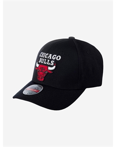 Бейсболка MITCHELL NESS HHSSINTL102-CBUYYPPPBLCK Chicago Bulls NBA (черный), Черный Mitchell and ness