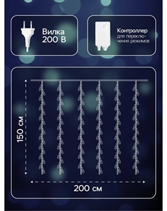 Гирлянда Luazon lighting
