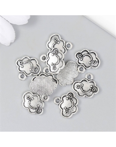 Металлический элемент, декоративная подвеска Арт узор