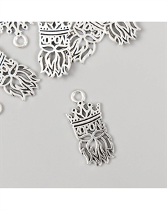 Металлический элемент, декоративная подвеска Арт узор