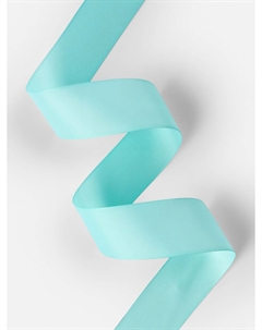 Лента репсовая, 40 мм, 23±1 м, светло-голубая №13 Арт узор