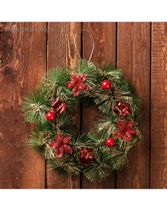 Венок новогодний d=20 см Зимнее волшебство