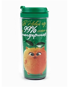 Термокружка новогодняя пластиковая Сима-ленд