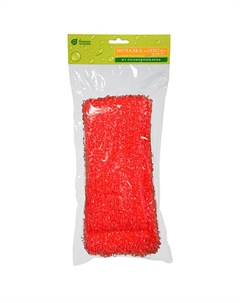 Мочалка из полипропилена, лента Макси с ручками Банные штучки