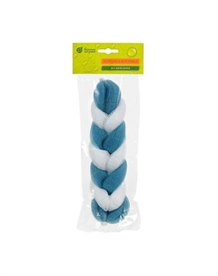 Мочалка для душа, косичка с ручками Банные штучки