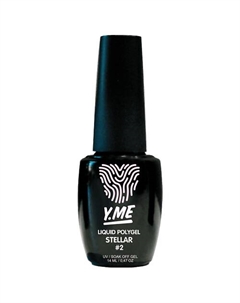 Stellar Жидкий полигель со светоотражающим эффектом и мелкими блёстками в составе Y.me