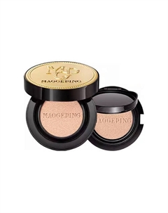 Тональный кушон Luxury Caviar Flawless Cushion + Сменный блок Maogeping