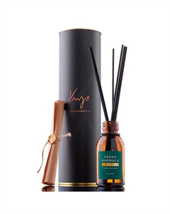 Ароматический диффузор бобы тонка, амбра, дубовый мох 200 Venzo harmala