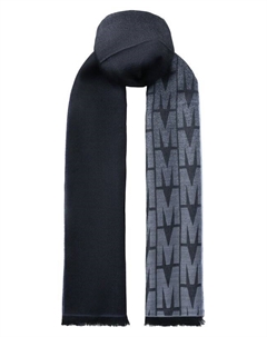 Шарф из вискозы и шерсти Moschino