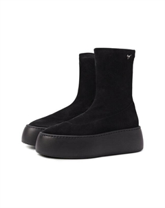 Замшевые полусапоги Giuseppe zanotti design