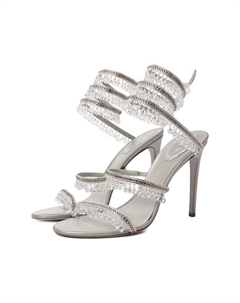 Текстильные босоножки Chandelier 105 Rene caovilla