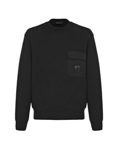 Хлопковый свитшот Emporio armani