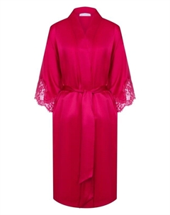 Халат из шелка и хлопка Lise charmel