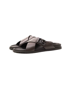 Кожаные шлепанцы Dolce&gabbana