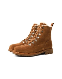 Замшевые ботинки Kiton