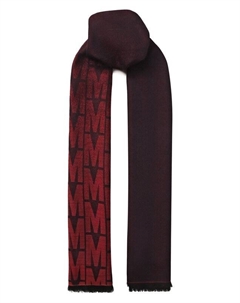 Шарф из вискозы и шерсти Moschino