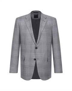 Пиджак из кашемира и шелка Zegna