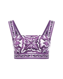 Хлопковый топ Dolce&gabbana